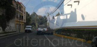 Con Manifestación "Estrenan" a Delegado del INM en Tlaxcala - AlternativaTlx