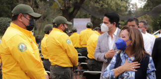 Encabezó Lorena Cuéllar Entrega de Uniformes, Equipos de Protección y Herramientas a Brigadistas de la CONAFOR - AlternativaTlx