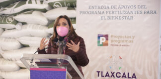 Entregó Gobernadora Lorena Cuéllar Apoyos del Programa Fertilizantes para el Bienestar - AlternativaTlx