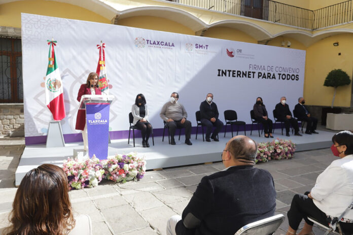 Gobierno del Estado y CFE Firmaron Convenio “Internet para Todos” - AlternativaTlx