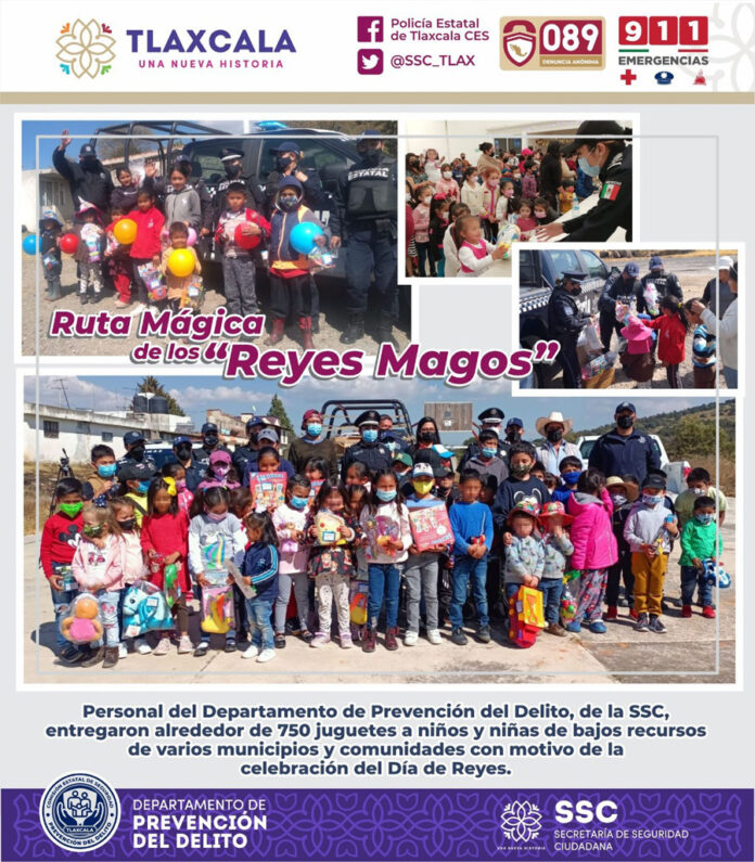 La SSC Implementó la Actividad “Ruta Mágica de los Reyes Magos” - AlternativaTlx