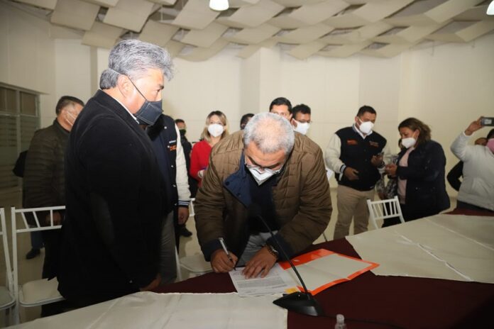 SEPE-USET y SNTE Firmaron Convenio para Mejorar las Unidades del Programa “Primero los Maestros” - AlternativaTlx SEPE-USET y SNTE Firmaron Convenio para Mejorar las Unidades del Programa “Primero los Maestros” - AlternativaTlx