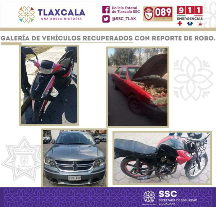 SSC Mantiene Acciones para la Recuperación de Vehículos Robados - AlternativaTlx