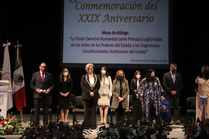 Autoridades de Tlaxcala Conmemoraron el 29 Aniversario de la CEDH - AlternativaTlx