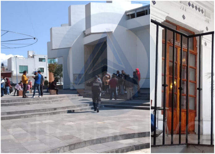 Cierran Parroquia de Tlaltepango de SPM - AlternativaTlx