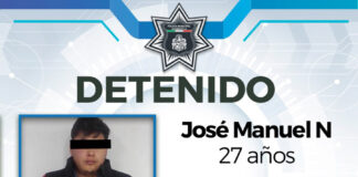Detiene Seguridad Pública Municipal a Agresor en el Centro de la Ciudad - AlternativaTlx