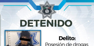 Detiene Seguridad Pública de Huamantla a Individuo por Posesión de Drogas - AlternativaTlx