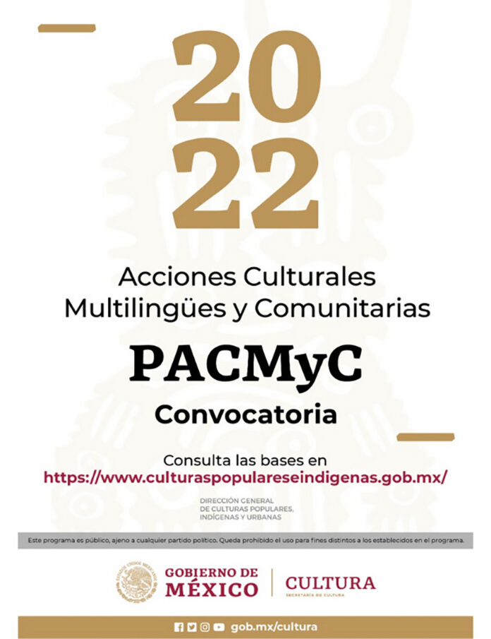 Está Abierta la Convocatoria PACMyC 2022 - AlternativaTlx