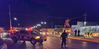 Realiza Policía Municipal Filtro de Seguridad en la Zona del Monumento al Toro - AlternativaTlx