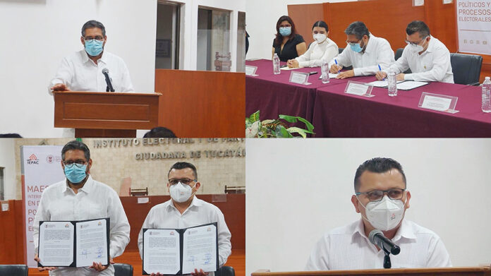 Refrendan Colaboración UATx e Instituto Electoral de Yucatán - AlternativaTlx