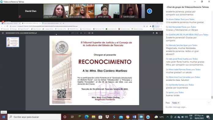 Inaugura el TSJE el “Seminario Introductorio en Materia Penal” - AlternativaTlx