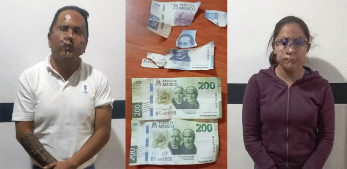 Detuvo la SSC a Dos Personas que Intentaban Pagar con Billetes Falsos en Ixtenco - AlternativaTlx