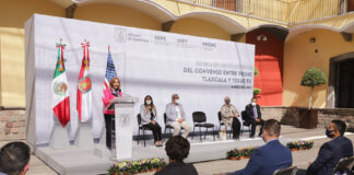 Entregaron Autoridades Estatales Cartas Aceptación del Convenio entre Proni Tlaxcala y Texas EE. UU. - AlternativaTlx