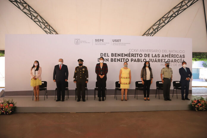 Gobierno del Estado Conmemoró CCXVI Aniversario del Natalicio del Benemérito de las Américas - AlternativaTlx