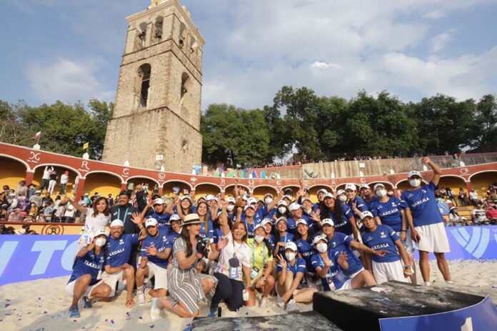 Gobierno del Estado Premia a los Finalistas del Tour Mundial de Voleibol de Playa Tlaxcala 2022