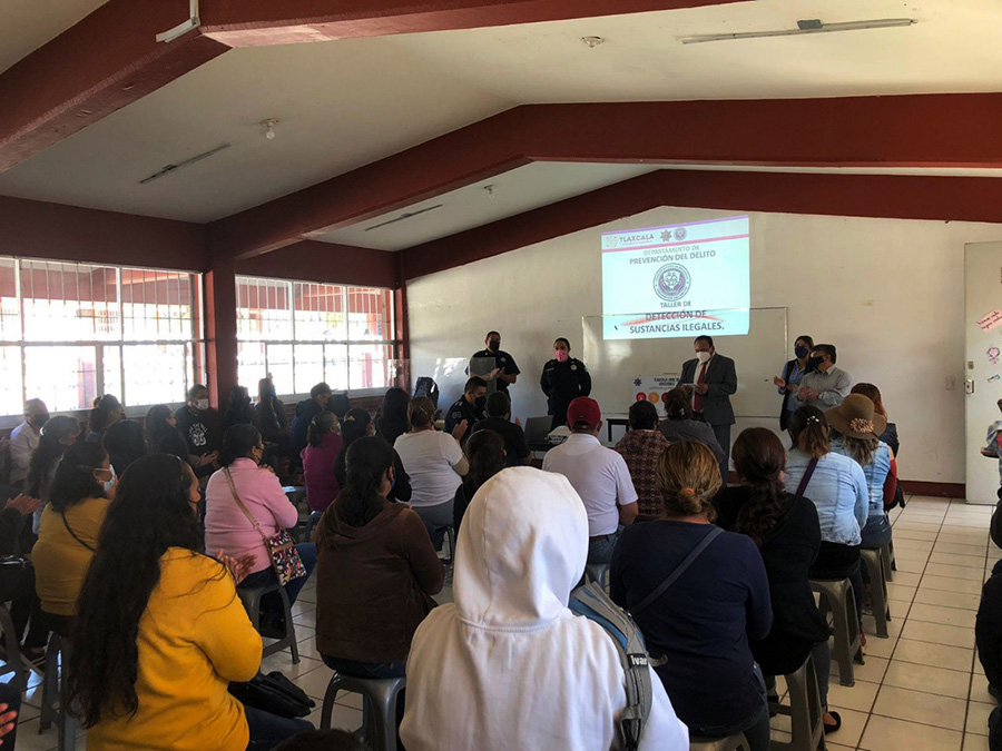 Imparte SSC Taller “Tlaxcala Libre de Adicciones” - AlternativaTlx