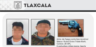 La SSC Detiene en Tepetitla de Lardizábal a Dos Sujetos con Arma de Fuego - AlternativaTlx