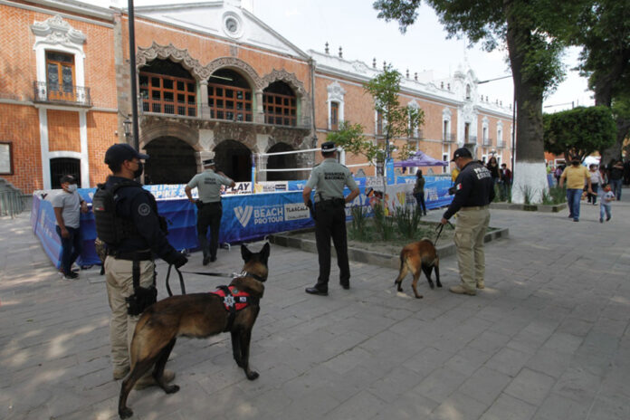 Mantiene SSC Operativo de Seguridad por Tour Mundial de Voleibol en el Primer Cuadro de la Capital - AlternativaTlx