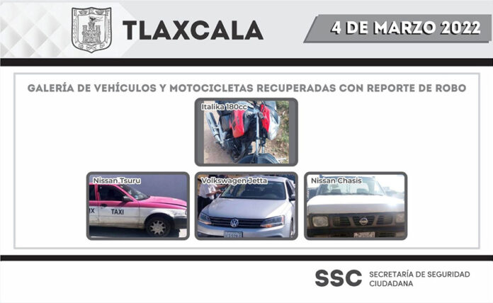 Operativos Permanentes para la Recuperación de Vehículos Robados: SSC - AlternativaTlx