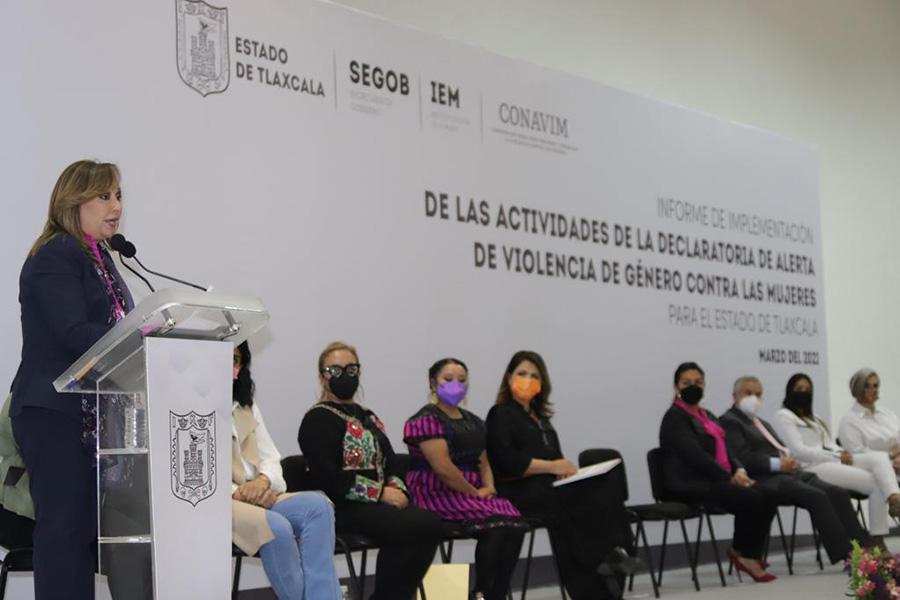 Presentó Gobierno del Estado Informe de Actividades en Materia de Alerta de Violencia de Género ante la Conavim - AlternativaTlx