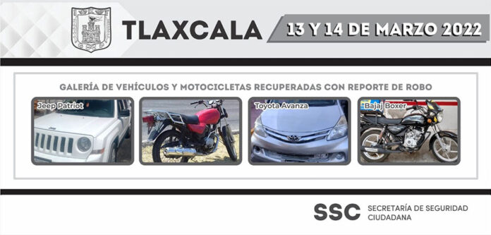 SSC Despliega Operativos de Búsqueda y Localización de Vehículos Robados - AlternativaTlx