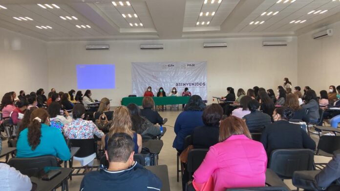 Imparten PGJE y CJM Curso de “Prevención y Sanción de la Violencia Política Contra las Mujeres”