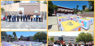 Expone UATx Tabla Periódica Monumental