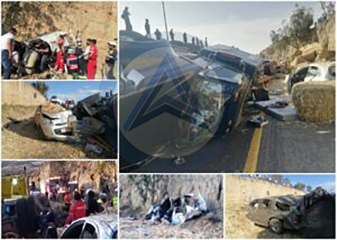 Accidente en la 