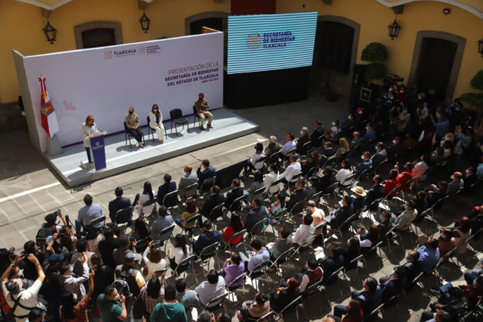 Encabeza Gobernadora Lorena Cuéllar Presentación de Secretaría de Bienestar del Estado de Tlaxcala - AlternativaTlx