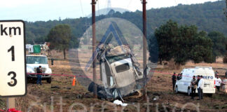 Fallece Mujer en Trágico Accidente de Tránsito Sobre la Apizaco-Tlaxco, a Gran Velocidad Camioneta de Lujo Pierde Dramáticamente el Control y la Carretera - AlternativaTlx