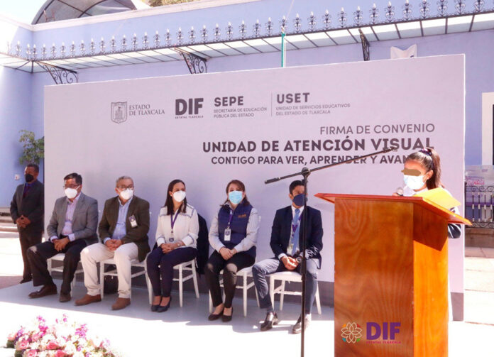 Firmaron Convenio Sedif Y Sepe-Uset para Garantizar Salud Visual a la Ñinez Tlaxcalteca - AlternativaTlx