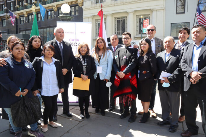 Inaugura Gobernadora Lorena Cuéllar “Casa Tlaxcala” en Nueva York para Apoyar a Migrantes - AlternativaTlx Inaugura Gobernadora Lorena Cuéllar “Casa Tlaxcala” en Nueva York para Apoyar a Migrantes - AlternativaTlx