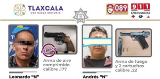 La Ssc Detiene en Acciones Diferentes a Dos Presuntos Responsables de Portación Ilegal de Arma de Fuego - AlternativaTlx