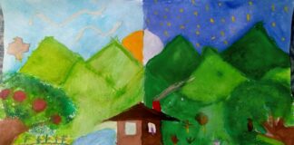 A Través de la Pintura Niñas y Niños Reflexionaron Sobre la Vida en la Montaña