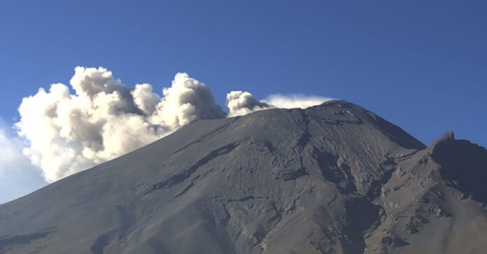 Posible Caída de Ceniza en la Zona Sur del Estado por Exhalación del Popocatépetl - AlternativaTlx