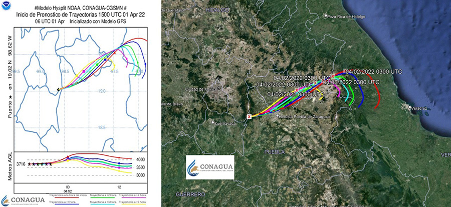 Posible Caída de Ceniza en la Zona Sur del Estado por Exhalación del Popocatépetl - AlternativaTlx