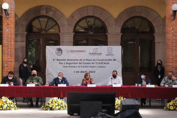 Realizan Novena Reunión Itinerante de la Mesa de Trabajo para la Construcción de Paz y Seguridad en Tlaxco - AlternativaTlx