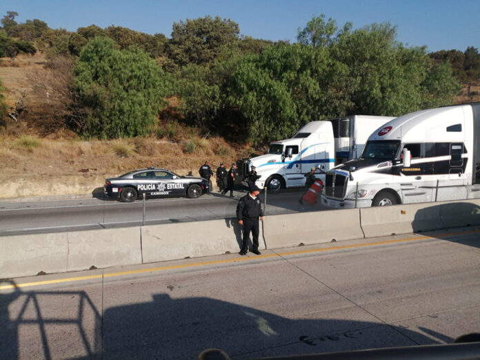 SSC Atiende de Manera Interinstitucional Llamado de Emergencia Sobre Robo de Tractocamión en Autopista Arco Norte - AlternativaTlx