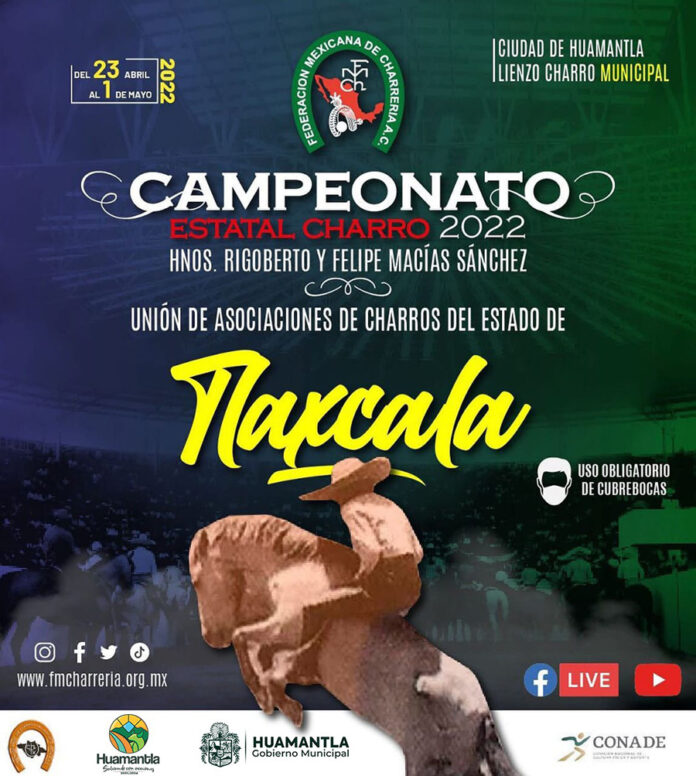 Se Realizará en Huamantla el Campeonato Estatal Charro 2022 - AlternativaTlx