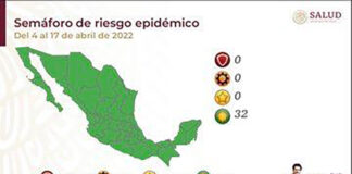 Tlaxcala Seguirá en Semáforo Epidemiológico en Color Verde del 4 al 17 de Abril - AlternativaTlx