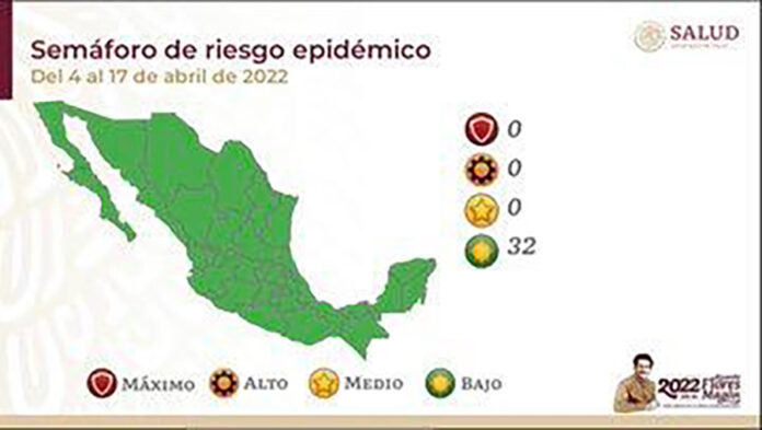 Tlaxcala Seguirá en Semáforo Epidemiológico en Color Verde del 4 al 17 de Abril - AlternativaTlx