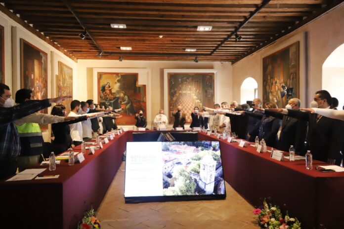 Instalan el Consejo Interinstitucional para Salvaguarda, Protección y Conservación del Conjunto Conventual Franciscano y Catedralicio de Nuestra Señora de la Asunción