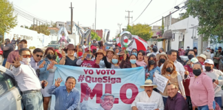 Llama "Que Siga la Democracia" a los Tlaxcaltecas a Entregar Buenas Cuentas al Presidente el Próximo Domingo
