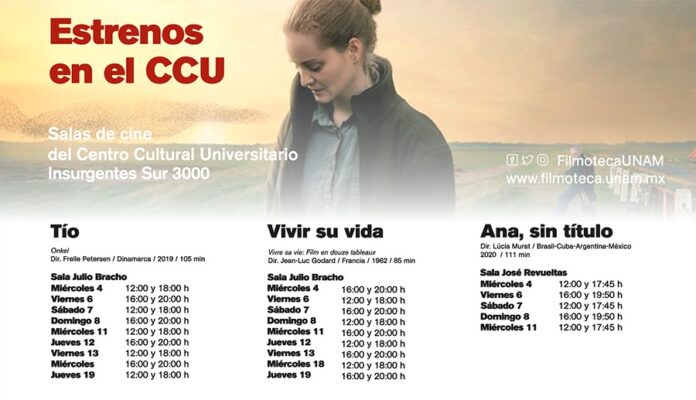 Dentro del ciclo permanente Cineastas mexicanos contemporáneos, que realiza la Filmoteca de la UNAM con el fin de apoyar la exhibición