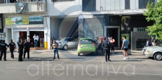 Accidente en céntrico Boulevard de Apizaco - AlternativaTlx