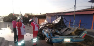 Atiende Dirección de Seguridad Pública de Huamantla Hecho de Tránsito - AlternativaTlx