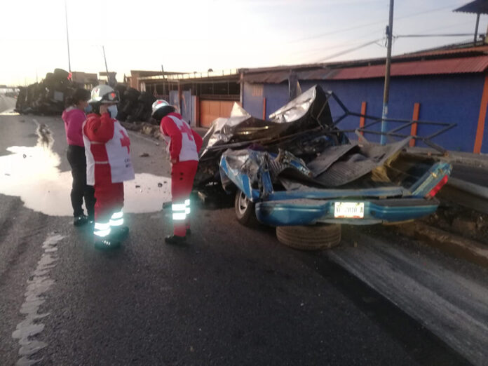 Atiende Dirección de Seguridad Pública de Huamantla Hecho de Tránsito - AlternativaTlx