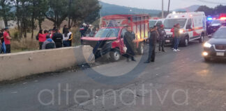 Deja un Muerto Choque en la Mena-Huamantla - AlternativaTlx