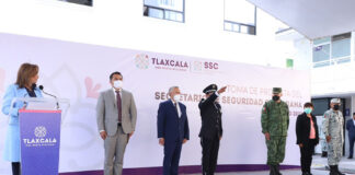 Gobernadora Lorena Cuéllar Tomó Protesta a Raúl Ruiz García como Secretario de Seguridad Ciudadana - AlternativaTlx