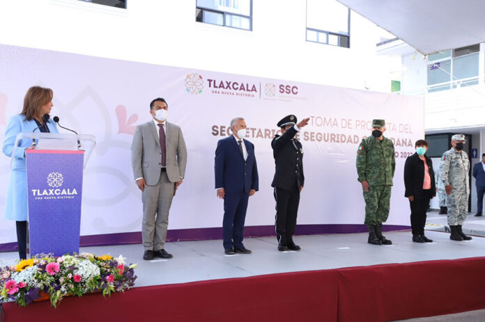 Gobernadora Lorena Cuéllar Tomó Protesta a Raúl Ruiz García como Secretario de Seguridad Ciudadana - AlternativaTlx Gobernadora Lorena Cuéllar Tomó Protesta a Raúl Ruiz García como Secretario de Seguridad Ciudadana - AlternativaTlx